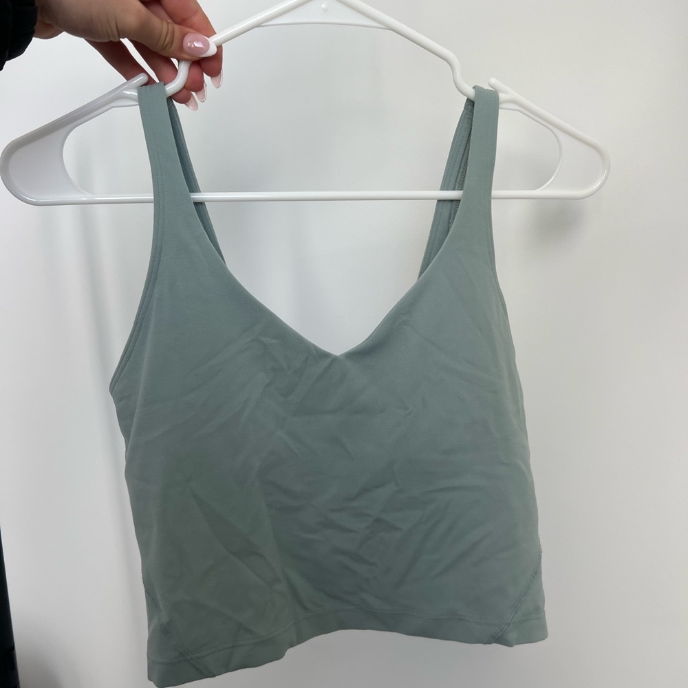 lululemon Athletica “Crater Blue” Align Tank